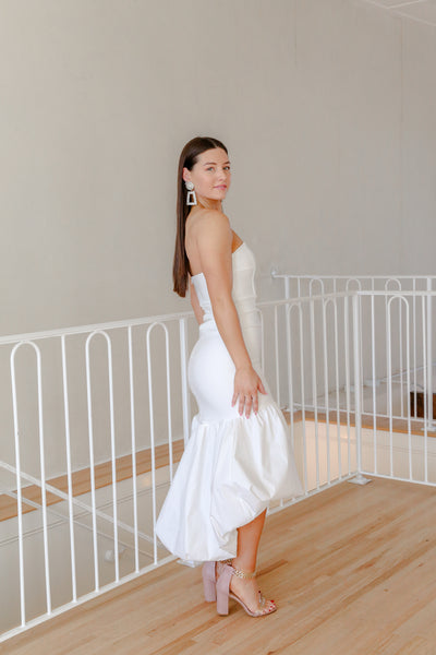 Love At First Sight High Low Bubble Hem Dress