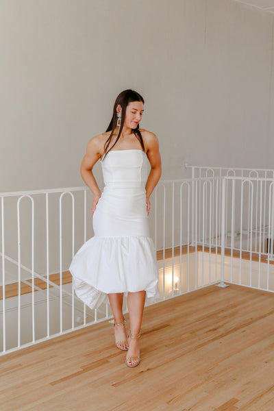 Love At First Sight High Low Bubble Hem Dress