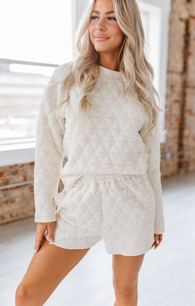 Skyler Quilted Lounge Set