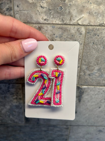 21 Sprinkle Earrings