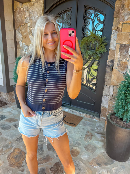 Dockside Cutie Stripe Top
