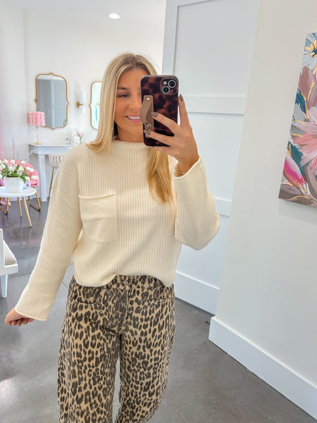 Park Avenue Cream Sweater