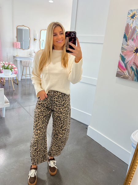 Park Avenue Cream Sweater