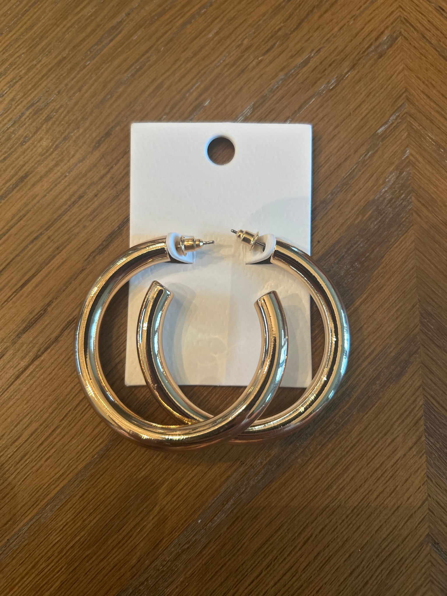 Gold Hoop Earrings