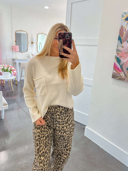 Park Avenue Cream Sweater