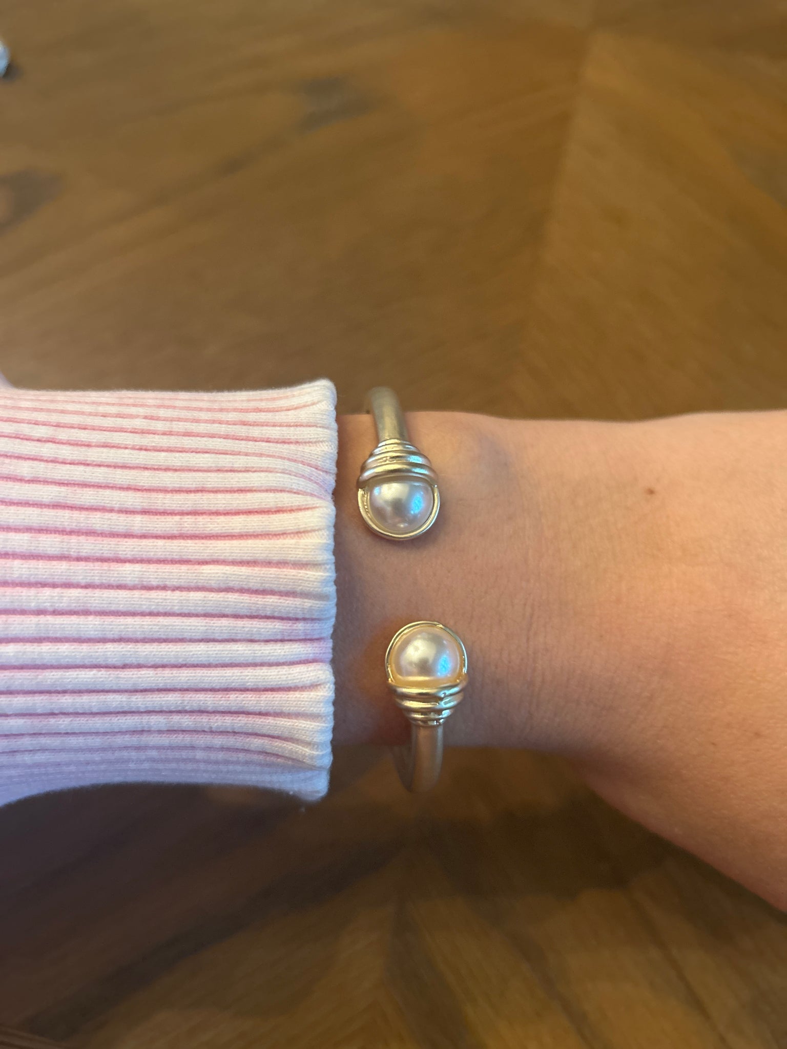 Pearl Cuff Bracelet